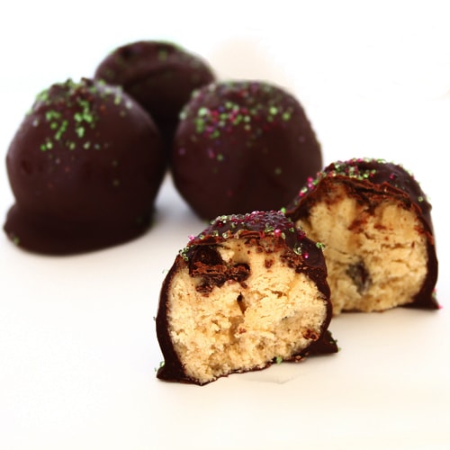 Chocolate Chip Cookie Dough Truffles