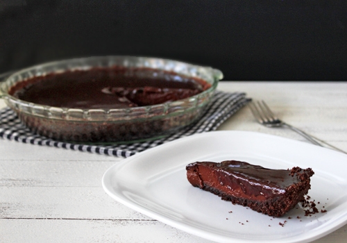 Chocolate Tart from Confessions of a Bright-Eyed Baker