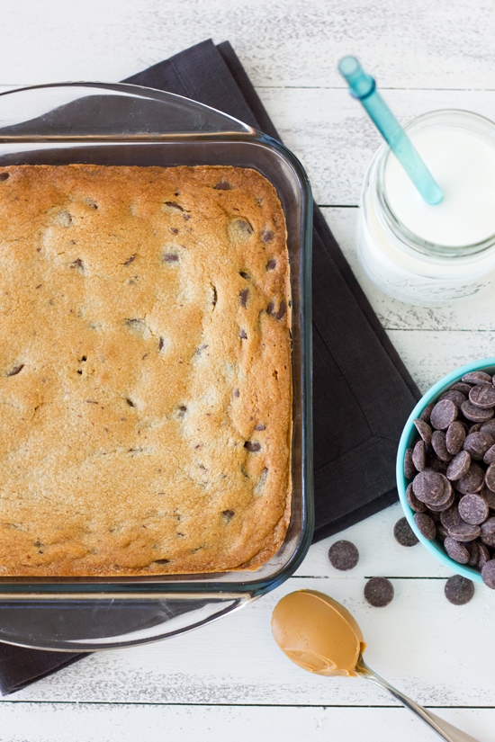 Peanut Butter Chocolate Chip Bars
