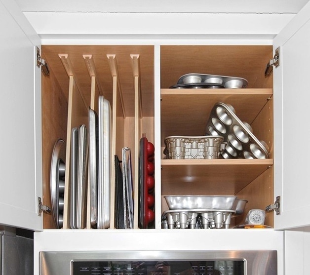 Innovative Kitchen Storage Ideas - Need some design inspiration? Here are nine creative ways to take your kitchen storage to the next level! | www.brighteyedbaker.com