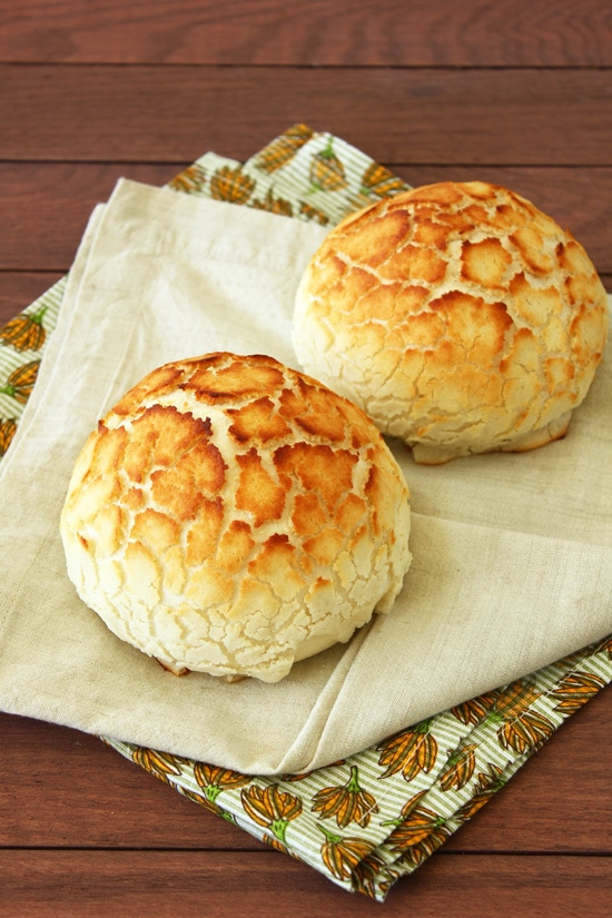 Dutch Crunch Rolls aka Tiger Bread from Confessions of a Bright-Eyed Baker
