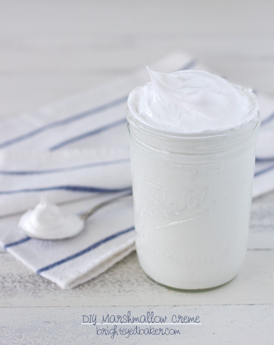 DIY Marshmallow Creme from Confessions of a Bright-Eyed Baker