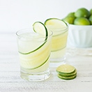Cucumber Moscow Mule - cool cucumber balances out the warm ginger notes in this easy Moscow Mule recipe.