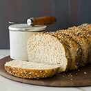 Everything Bagel Bread - Just like a perfectly soft and fluffy Everything Bagel, but in loaf form! | www.brighteyedbaker.com