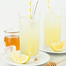 Honey-Lemon Gin Rickey | A quintessential drink for warm summer afternoons - tart and refreshing with background notes of honey that lend the perfect bit of floral sweetness. | www.brighteyedbaker.com